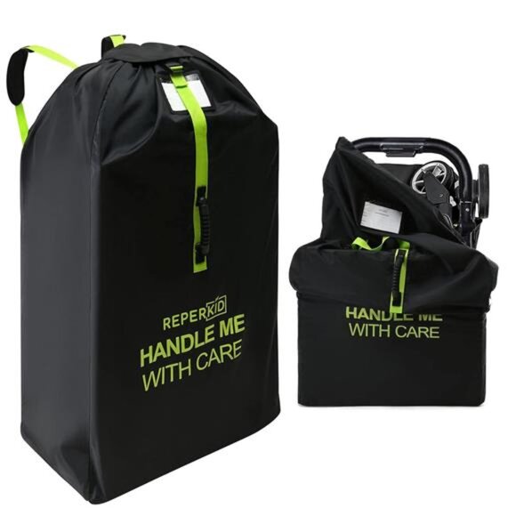 Large Stroller Travel Bag Airplane Stroller Cover Waterproof Adjustable Shoulder - Picture 1 of 7